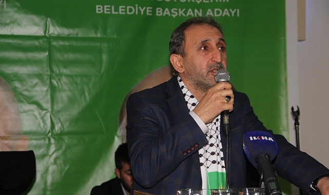 Midyat'a gelen HÜDA PAR Milletvekili Demir yerel seçimlerle ilgili konuştu: Biz şehri imar ederken nesli ihmal etmeyeceğiz 