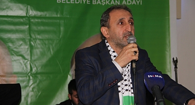 Midyat'a gelen HÜDA PAR Milletvekili Demir yerel seçimlerle ilgili konuştu: Biz şehri imar ederken nesli ihmal etmeyeceğiz