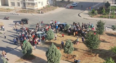 Mardin'de iki otomobil çarpıştı: 3 yaralı 