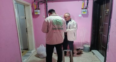 Umut Kervanı Mardin'de 250 aileye gıda yardımında bulundu