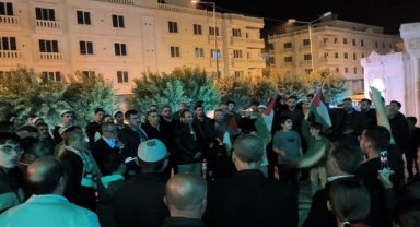 Midyat'ta Gazze'deki katliama tepki