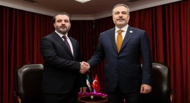 Bakan Fidan, Suriye Dışişleri Bakanı Şeybani ile görüştü