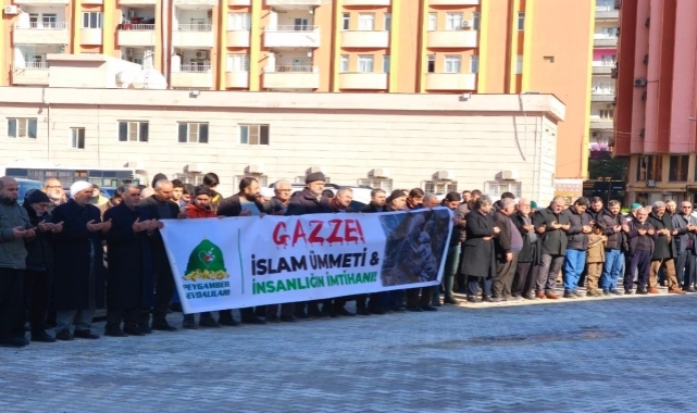 Mardin'de "Dünya Kudüs Haftası" nedeniyle basın açıklaması düzenlendi