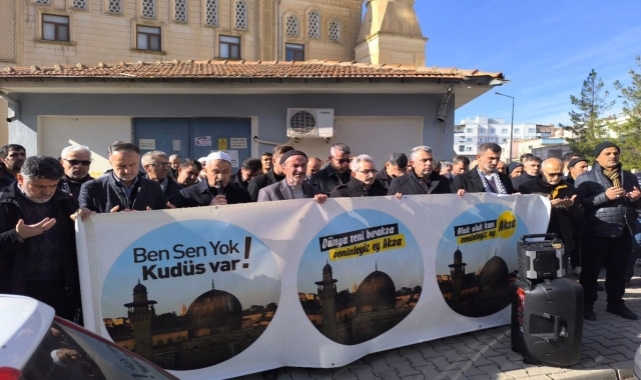 Midyat'ta Dünya Kudüs Haftası dolayısıyla basın açıklaması yapıldı