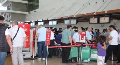 Mardin Havalimanı'nda nisan ayında 87 bin yolcuya hizmet verildi