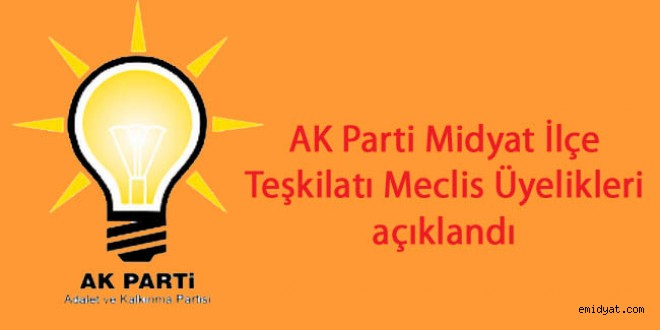 AK Parti Midyat İlçe Teşkilatı Meclis Üyelikleri açıklandı