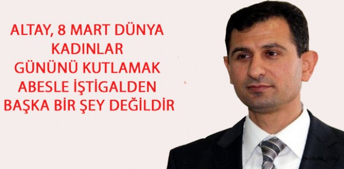 Eğitim Bir- Sen'den 8 Mart dünya kadınlar gününe tepki