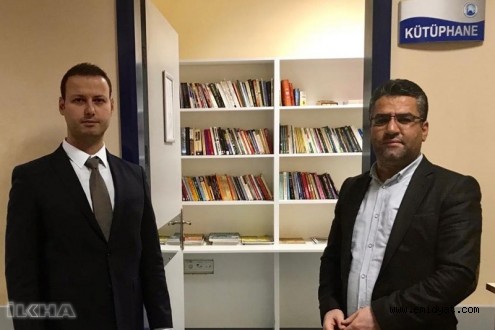 Midyat Devlet Hastanesi'nde kütüphane hizmeti