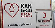 "Bağışlanan her kan, kurtarılan üç can"