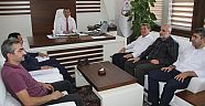 HÜDA PAR’dan Midyat Milli Eğitim Müdürü Altay’a ziyaret