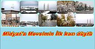 Midyat'a mevsimin ilk karı düştü