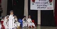 Midyat'ta“Cennetin Gülleri” miniklerden dönem sonu etkinliği