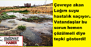 Midyat’ta çevreye akan lağım suyu hastalık saçıyor