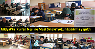 Midyat’ta 'Kur’an Nesline Meal Sınavı' yoğun katılımla yapıldı.