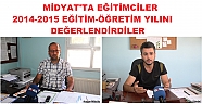 Midyatta Eğitimciler bu yılki okul dönemini değerlendirdiler