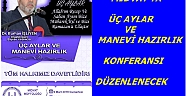 Midyat'ta “Üç aylar ve manevi hazırlık” konferansı düzenlenecek