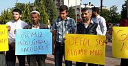 Mısır’daki idam kararları Midyat’ta protesto edildi