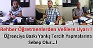 Öğrenciye baskı, yanlış tercihlere sebep olur