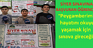 Siyer sınavına başvuran öğrenciler: "Peygamberimizin hayatını okuyup yaşamak için sınava gireceğiz"
