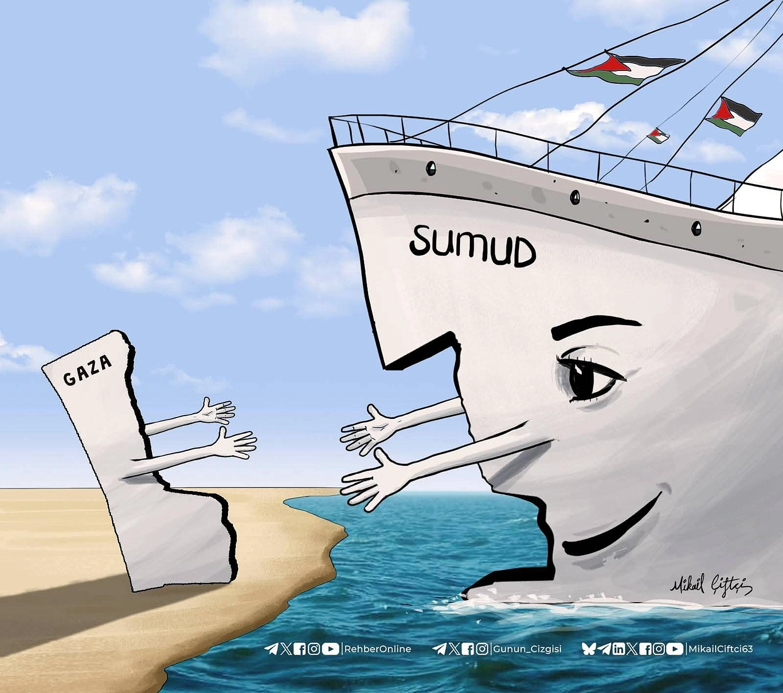 #SumudFlotilla #Sumud #GlobalSumudFilotilla #SumudFilosu #sumudconvoy #Gaza